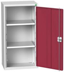 bott Műhelyszekrény polcokkal Bott Verso, 100 x 52, 5 x 35 cm, 2 polc, szürke-piros