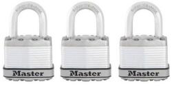 Master Lock Excell 45mm-es titán lakat készlet, 3 db - manutan - 22 136 Ft