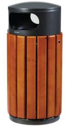 Rossignol Lionel fém kültéri szemetes kosár, 40 l