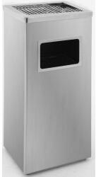 V-Part Szemetes hamutartóval, 14, 5 l, matt rozsdamentes acél