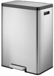 EKO Ecocasa II Recycling Step Bin pedálos szemetes, 20+20 l, matt rozsdamentes acél
