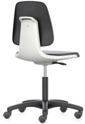Bimossa Munkaszék Bimos Labsit 9123, háttámla Flex 3D funkcióval, Supertec huzat, alumínium kereszt, fehér/antracit - manutan - 170 256 Ft