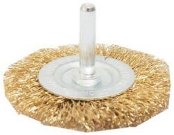 TopTrade acél drótkorong, körkefe, szár, átmérő: 6 / 50 mm