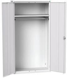 bott Fém karbantartó szekrény Bott Verso, 200 x 105 x 55 cm, 1 polc, szürke-szürke