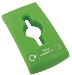 VEPA BINS Szárnyas bedobónyílásos fedél 55 l-es és 82 l-es Envirobin hulladékgyűjtőhöz, zöld