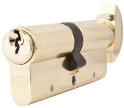 Ironmongery Biztonsági betét gombbal, 30x30mm sárgaréz