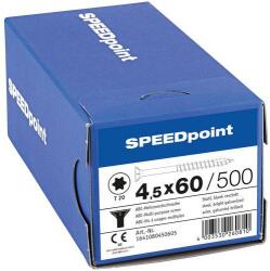 Speedpoint TX univerzális süllyesztett fejű csavarok o 4, 5 mm, 60 mm