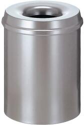 V-Part Tűzálló szemetes, 15 l, ezüst
