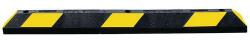 Checkers Park-It® parkolásgátló, fekete/sárga, 120 x 15 cm
