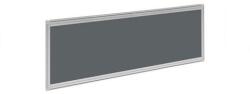 Alfa Office Alfa 600 asztalparaván, 140 x 37 cm, szürke