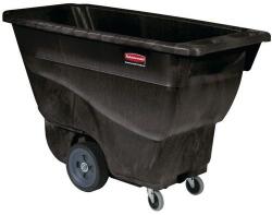Rubbermaid Billenthető konténerkocsi, 0, 4 m3, fekete