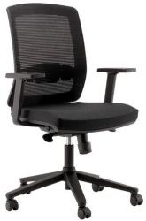 Quadrifoglio Deluxe irodai szék, fekete