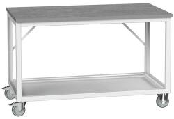 bott Mobil műhelyasztal Bott Verso Frame, 93 x 150 x 80 cm, linóleum, szürke-szürke