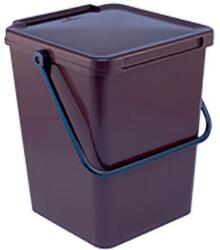 VEPA BINS Minimax szögletes szemetes élelmiszer-hulladékhoz, 10 l, gesztenyebarna