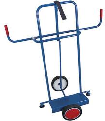 Cordes Molnárkocsi RU242 táblákhoz, tartóval, 250 kg-ig, tömör kerekekkel, kék