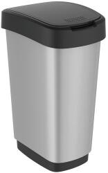 VEPA BINS Twist szemetes, 50 l, ezüst