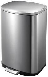 EKO Della Step Bin szemetes, 50 l, rozsdamentes acél - EKO