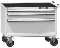 POLAK Műhelykocsi ZGM59-1, 54x36D, 1037 x 753 x 855 mm, szürkésszürke