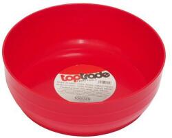 TopTrade műanyag tál, alacsony, széles, gipszhez, puha, profi