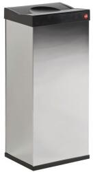 VEPA BINS Szemetes, fekete, króm, 60 l, 34 x 26 x 72