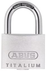 Abus Titalium 64 sorozatú lakat, egységkulcsos, 50 mm