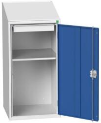 bott Szekrény ferde pulttal Bott Verso Economy, 113 x 52, 5 x 55 cm, 1 polc, 1 fiók, szürke-kék