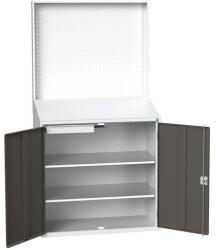 bott munkaállomás, perforált panellel, 200 x 105 x 55 cm, szürke-antracit