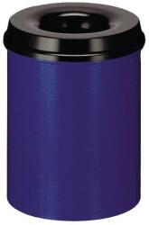 VEPA BINS TŰZÁLLÓ FÉM SZEMETES, 30 L, KÉK