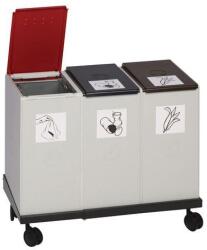 VAR Mobil állvány VAR szemétkosarakra, 3-4 x 60 literhez