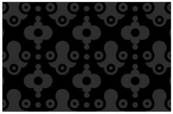 Notrax Déco Design Imperial Royalty beltéri takarítószőnyeg, fekete/szürke, 60 x 90 cm