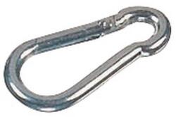 Godet horganyzott acél karabiner, hossza 80 mm