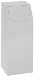 VAR Fém szemétkosár szelektív hulladékgyűjtéshez VAR, űrtartalma 68 l, szürke