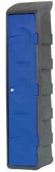 EMP Műanyag öltözőszekrény EMP, 1 rész, kék