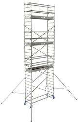 Tubesca-Comabi Cross 250 alumínium gurulóállvány, munkamagasság: 8, 85 m