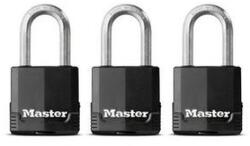 Master Lock Excell réteges acél lakat készlet 48mm, 3 db