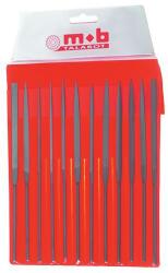 MOB tűreszelő készlet, 140 mm, 12 db