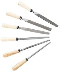 MOB Reszelőkészlet fa nyéllel Mob, 6 db