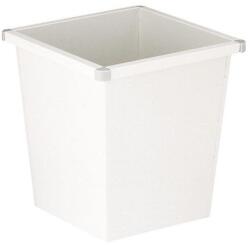 VEPA BINS Kúp alakú papírkosár, 27 l, fehér