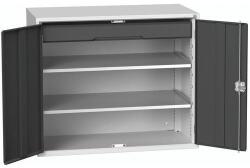 bott Műhelyszekrény fiókokkal Bott Verso, 100 x 130 x 55 cm, 2 polc, 1 fiók, szürke-antracit