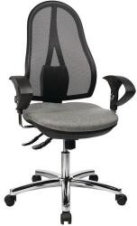 Topstar Nyitott Deluxe irodai szék, szín Világosszürke - Topstar