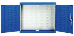 bott Cubio akasztós szekrény, perforált hátlap, 70 x 65 x 32, 5 cm, szürke-kék
