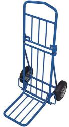 Cordes Összecsukható csomagtartó RU225, 100 kg-ig, felfújható kerekek, kék