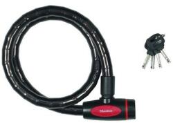 Master Lock Páncélozott kerékpárkábel Master Lock 1m, fekete