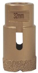 TopTrade körkivágó koronafúró, gyémánt, M14, O 32 mm