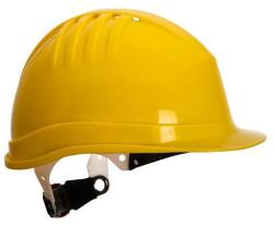 Portwest Expertline védősisak (racsnis állítással), sárga