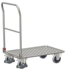 Cordes Platform kocsi összecsukható fogantyúval, 150 kg-ig, 99 x 99, 5 x 60 cm