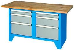 POLAK Hegesztett műhelyasztal Redig, 88 x 150 x 70 cm - manutan - 771 538 Ft