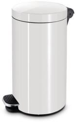 ALDA Antiseptic fém higiénikus szemétkosár, 30 l űrtartalom, fehér