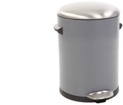 EKO Belle Delux pedálos szemetes, 3 l, szürke - EKO