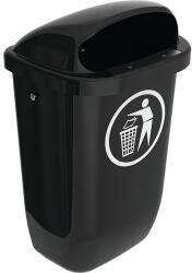 VEPA BINS Utca szemetes, 50 l, antracit